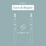 cuidado y reparación mate